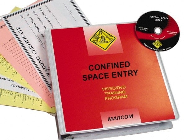 Confined Space Entry, Multimedia Training Kit MPN:V000CSE9EO