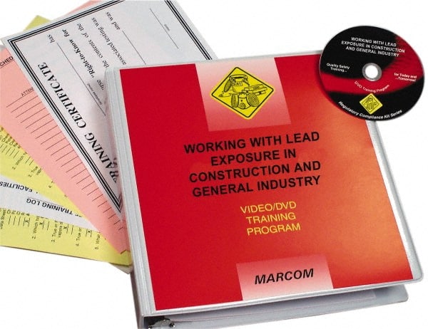 OSHA Lead Standard, Multimedia Training Kit MPN:V000LDS9ER