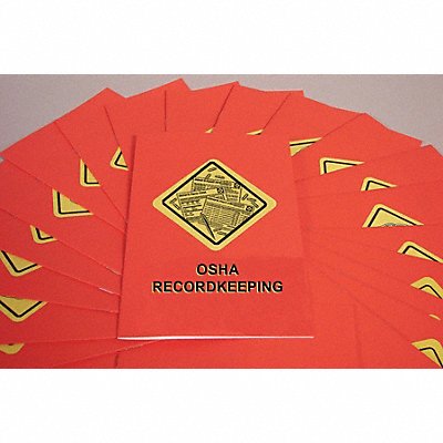 Book/Booklet OSHA Recordkeeping PK15 MPN:B0000180EX