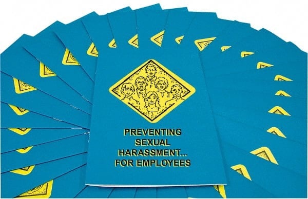 15 Qty 1 Pack Preventing Sexual Harassment for Employees Training Booklet MPN:B0000470EM