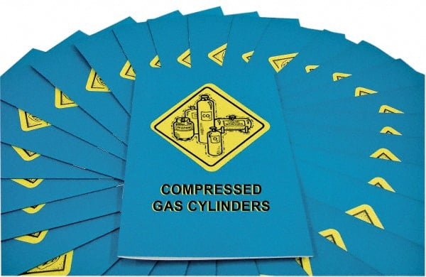 15 Qty 1 Pack Compressed Gas Cylinders Training Booklet MPN:B000CGC0EM