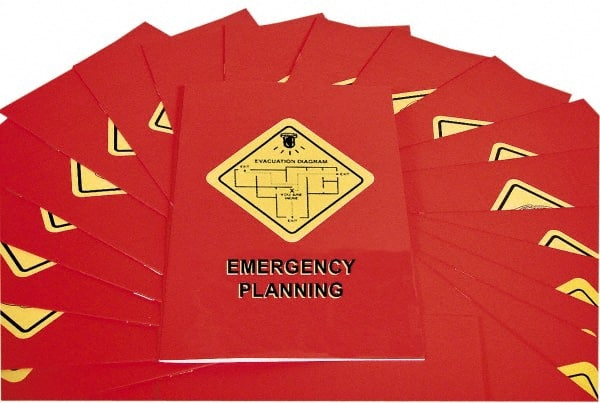 15 Qty 1 Pack Emergency Planning Training Booklet MPN:B000EPL0EX