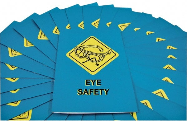 15 Qty 1 Pack Eye Safety Training Booklet MPN:B000EYE0EM