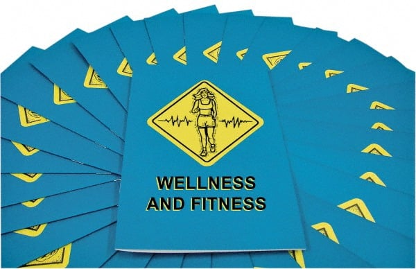 15 Qty 1 Pack Wellness & Fitness Training Booklet MPN:B000FTW0EM