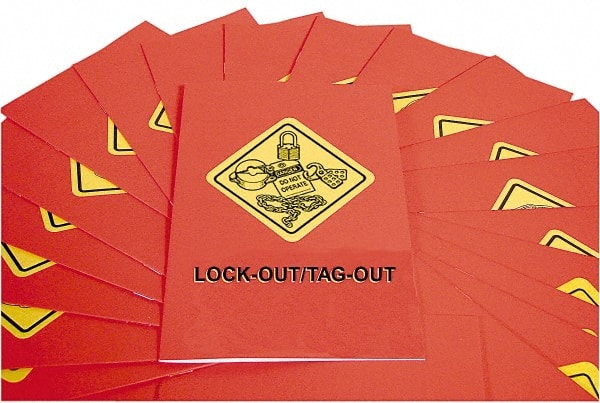 15 Qty 1 Pack Lockout Tagout Training Booklet MPN:B0002890EX