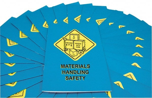 15 Qty 1 Pack Materials Handling Safety Training Booklet MPN:B000MHS0EM