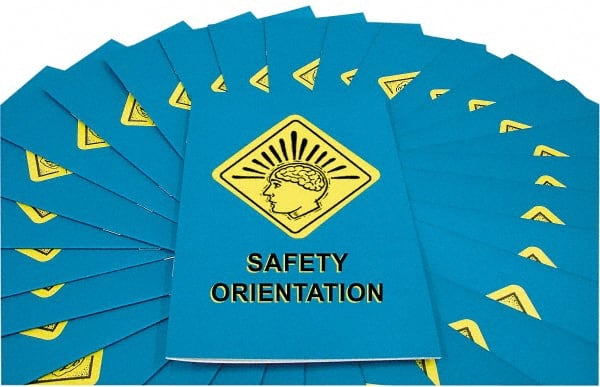 15 Qty 1 Pack Safety Orientation Training Booklet MPN:B000SAA0EM