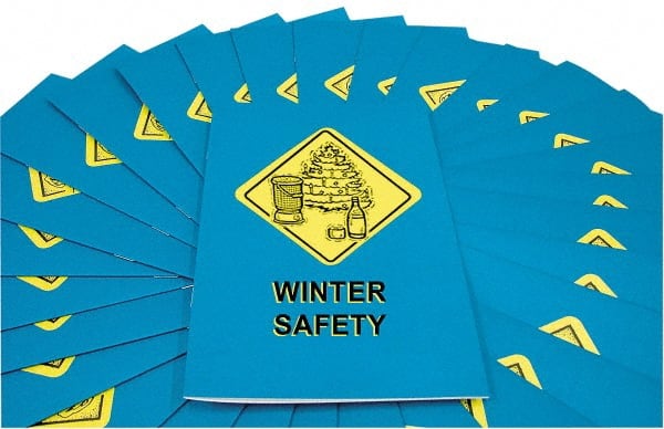 15 Qty 1 Pack Winter Safety Training Booklet MPN:B000WIN0EM