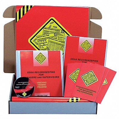 SafetyTrainingKit DVD RecordkeepingMgr MPN:K0000159EO