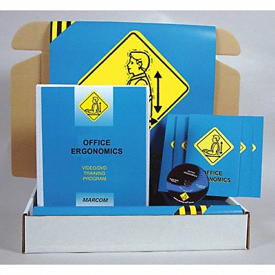 SafetyTrainingKit DVD ErgonomicsOffice MPN:K0000199EM