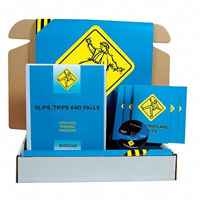 SafetyTrainingKit DVD Fall/Slips/Trips MPN:K0000429EM