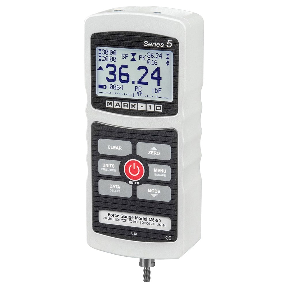 Digital Force Gage: 0.12 lb Capacity MPN:M5-012