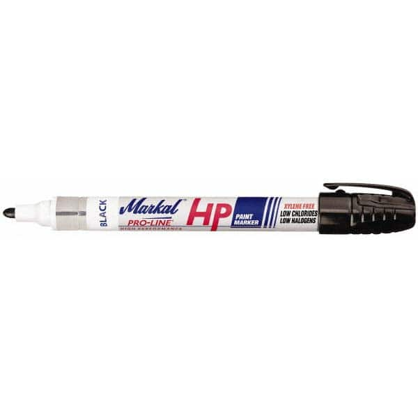 Solid Paint Marker: Black, Bullet Point MPN:96963X48