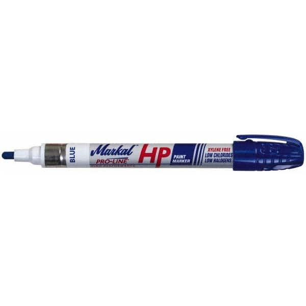 Solid Paint Marker: Blue, Bullet Point MPN:96965X48