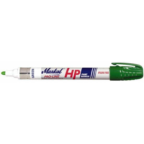 Solid Paint Marker: Green, Bullet Point MPN:96966X48