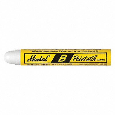 H7745 Paint Marker 11/16 in White PK12 MPN:80220