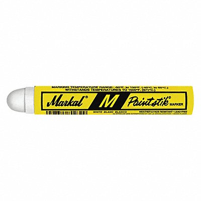 Paint Marker 11/16 in White PK12 MPN:81920