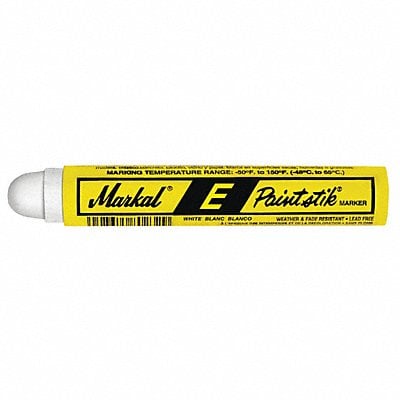 Solid Paint Marker White 1/2 in Tip MPN:88620