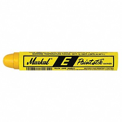 Solid Paint Marker Yellow 1/2 in Tip MPN:88621