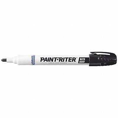 Paint Marker Black Permanent MPN:97403G