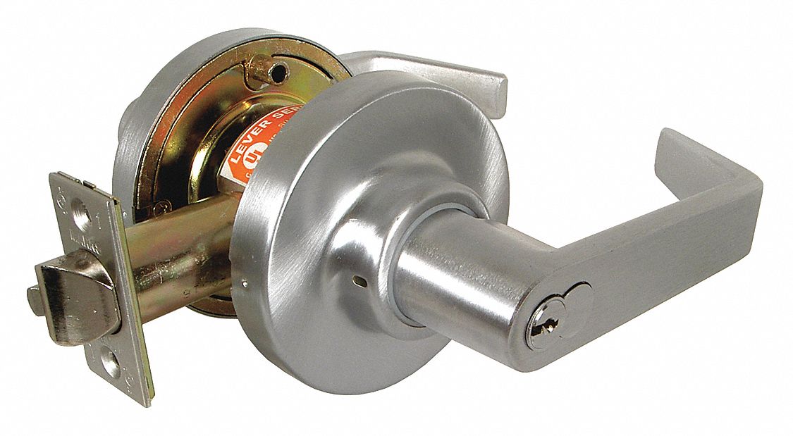 Lever Lockset Mechanical Entrance Grd. 1 MPN:195RAB/26D