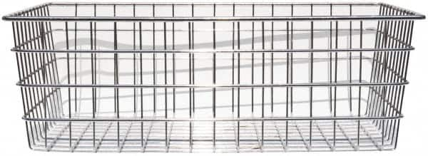 Wire Basket: Rectangular, Steel MPN:00-152-12