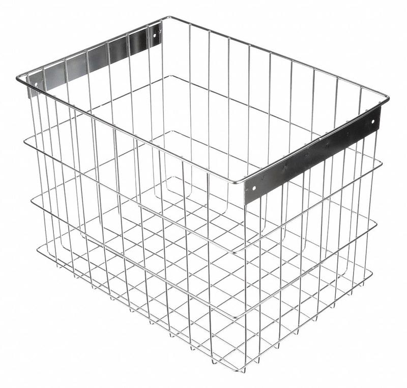 Storage Basket Rectangular Steel MPN:00344003-31