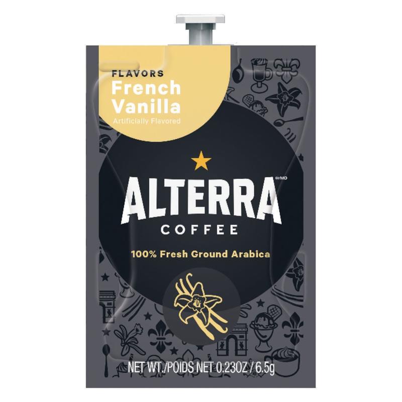 FLAVIA Coffee ALTERRA Single-Serve Coffee Freshpacks, French Vanilla, Carton Of 100 MPN:A183