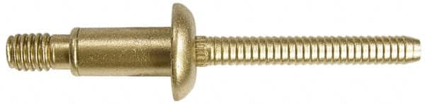 Structural Blind Rivet: Button Head, Steel Body, Steel Mandrel MPN:MBCP-R8-M3-PKT