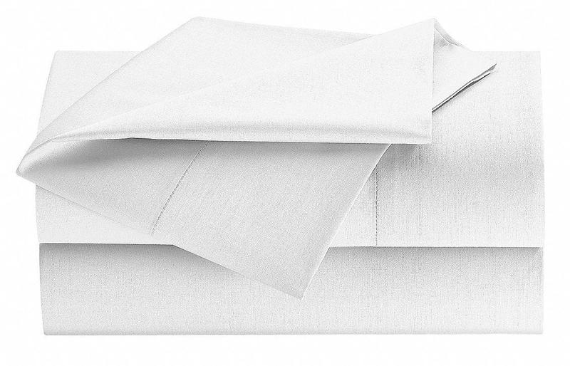 Flat Sheet Queen White 93 W 110 L PK6 MPN:1A30174