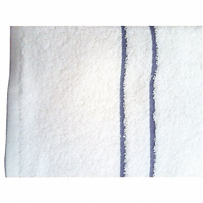 Pool Towel White w/Blue Dobby PK12 MPN:7133196