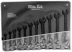 Combination Wrench Set: 11 Pc, Inch MPN:CB11K