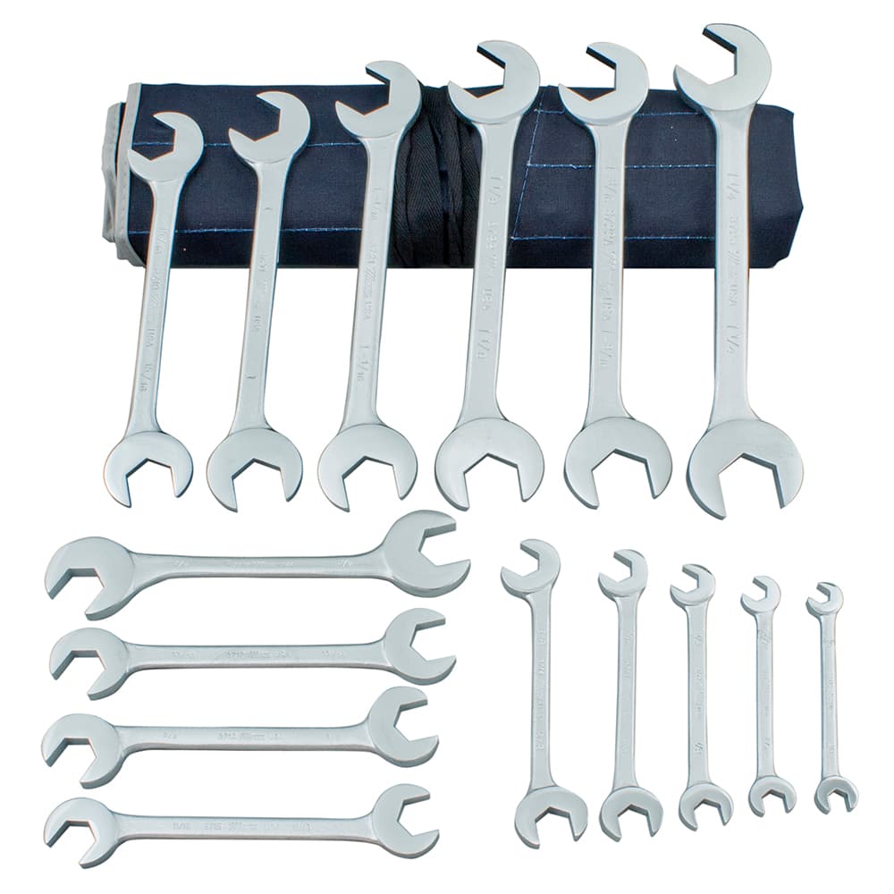 Wrench Set: 15 Pc, Inch MPN:OB15KM