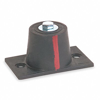 Floor Mount Vibration Isolator Neoprene MPN:4C877