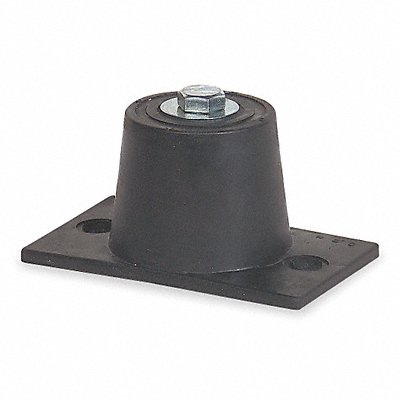 Floor Mount Vibration Isolator Neoprene MPN:4C992