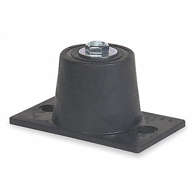 Floor Mount Vibration Isolator Neoprene MPN:4C993