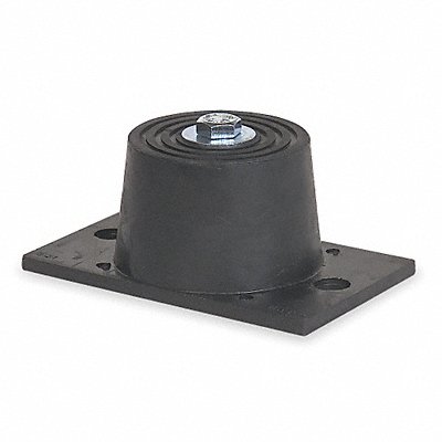 Floor Mount Vibration Isolator Neoprene MPN:4C995