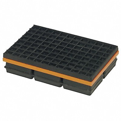 Vibration Isolation Pad 4x4x1 1/4 In MPN:2LVP1