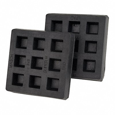 Vibration Iso Pad 3x3x3/4 In PK2 MPN:2LVR5