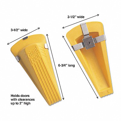 Doorstop Magnetic Giant Yellow MPN:00967