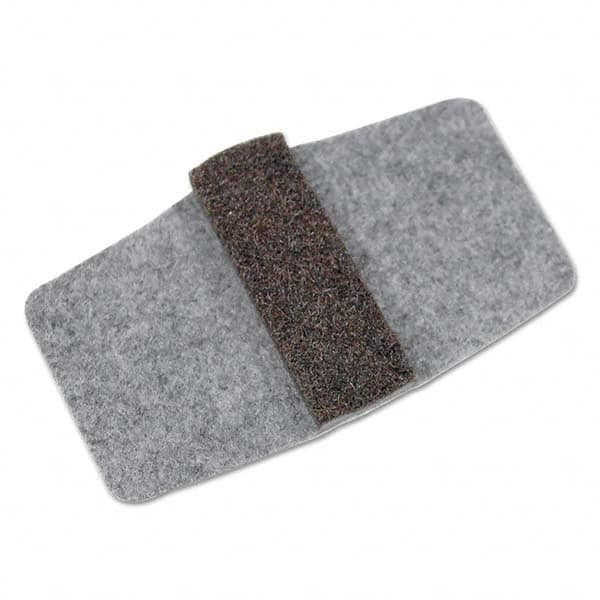 Wrap Around Felt Floor Savers 7 1/4 X 1 X 8 Gray/black 16/pack MPN:MAS88458