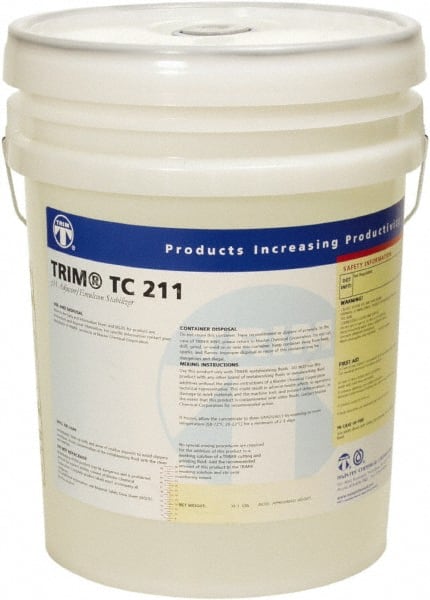 Emulsion Stabilizer & pH Adjuster Coolant Additive: 5 gal Pail MPN:TC211-5G