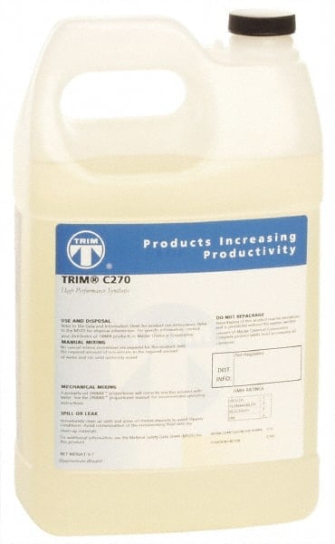 Cutting & Cleaning Fluid: 1 to 4.9 gal Bottle MPN:8010545/8480639