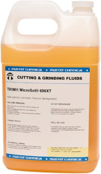 Cutting & Grinding Fluid: 1 gal Bottle MPN:MS690XT-1G