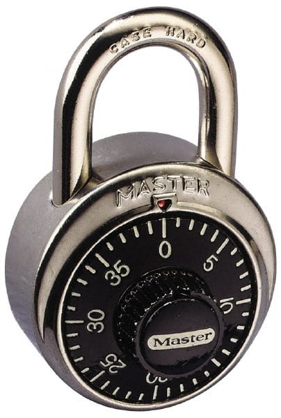 Combination Lock: Steel, 1-7/8