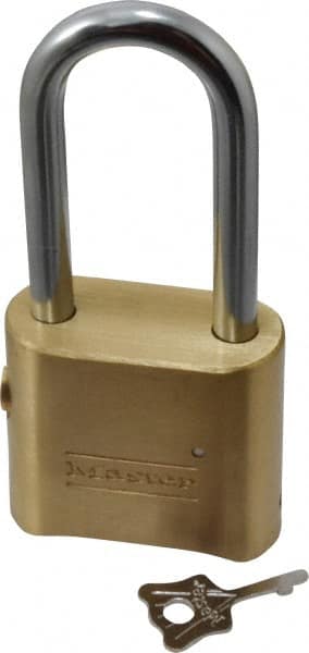 Combination Lock: Solid Brass, 2