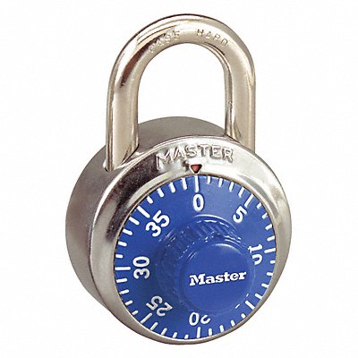 Combination Padlock 2 in Round Silver MPN:1502BLU