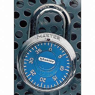 Combination Padlock 2 in Round Silver MPN:1506D