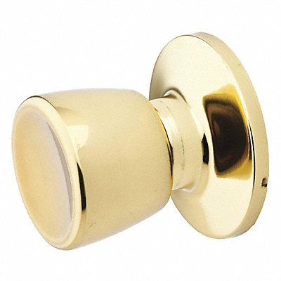 Knob Lockset Tulip Style Polished Brass MPN:TU0503BOX