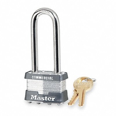 Keyed Padlock 3/4 in Rectangle Silver MPN:21KALJ-10L102